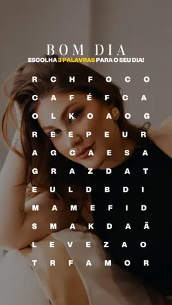 Escolha 3 palavras