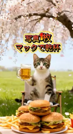 マックで乾杯