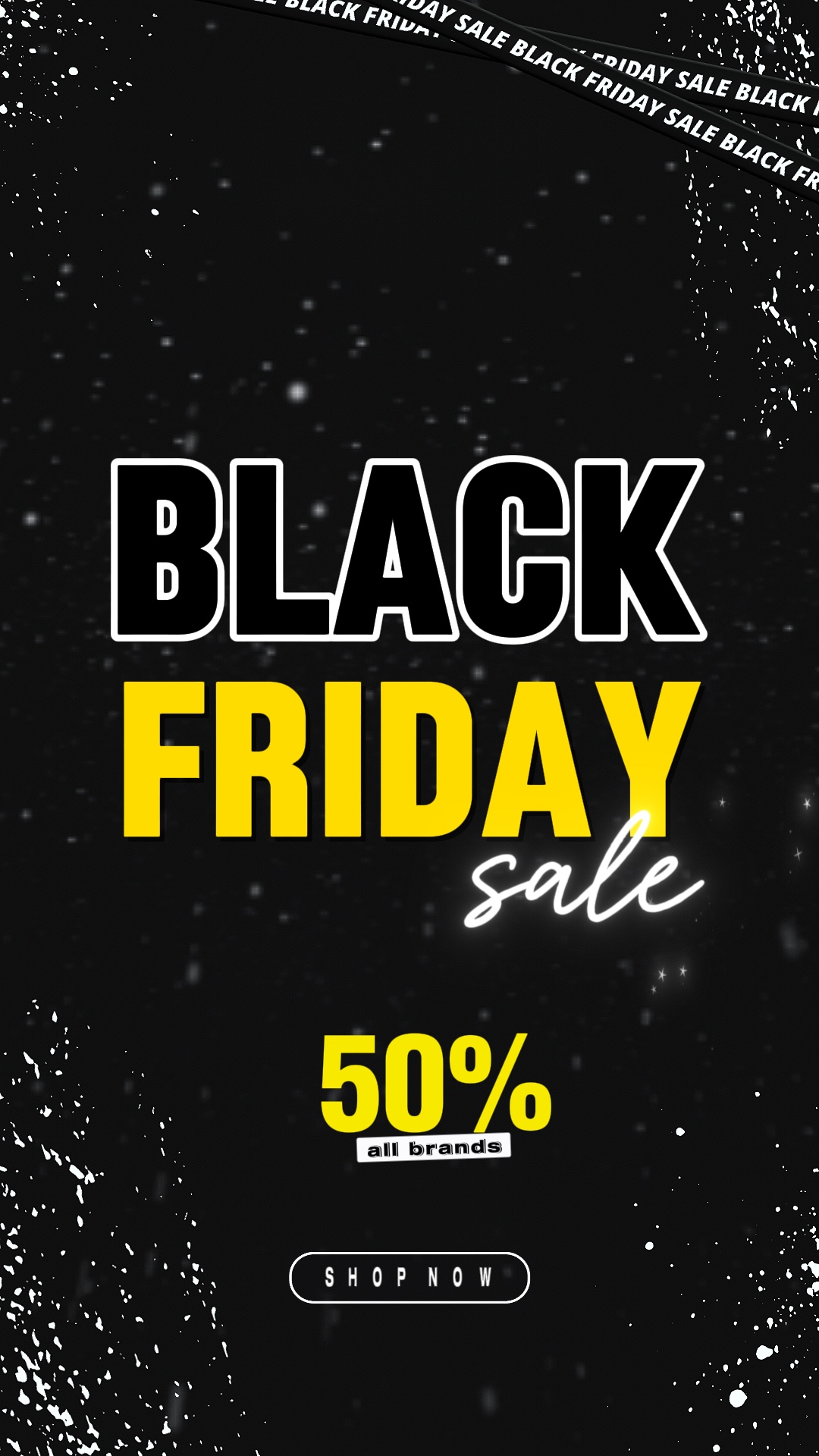 Black friday sale %