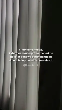 SINAR YG MALAP.