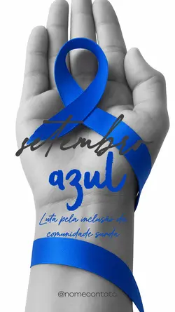 SETEMBRO AZUL SURDOS