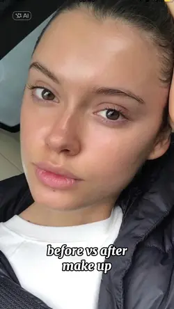 before after make up
