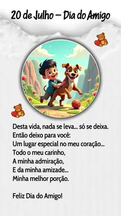 FELIZ DIA DO AMIGO 