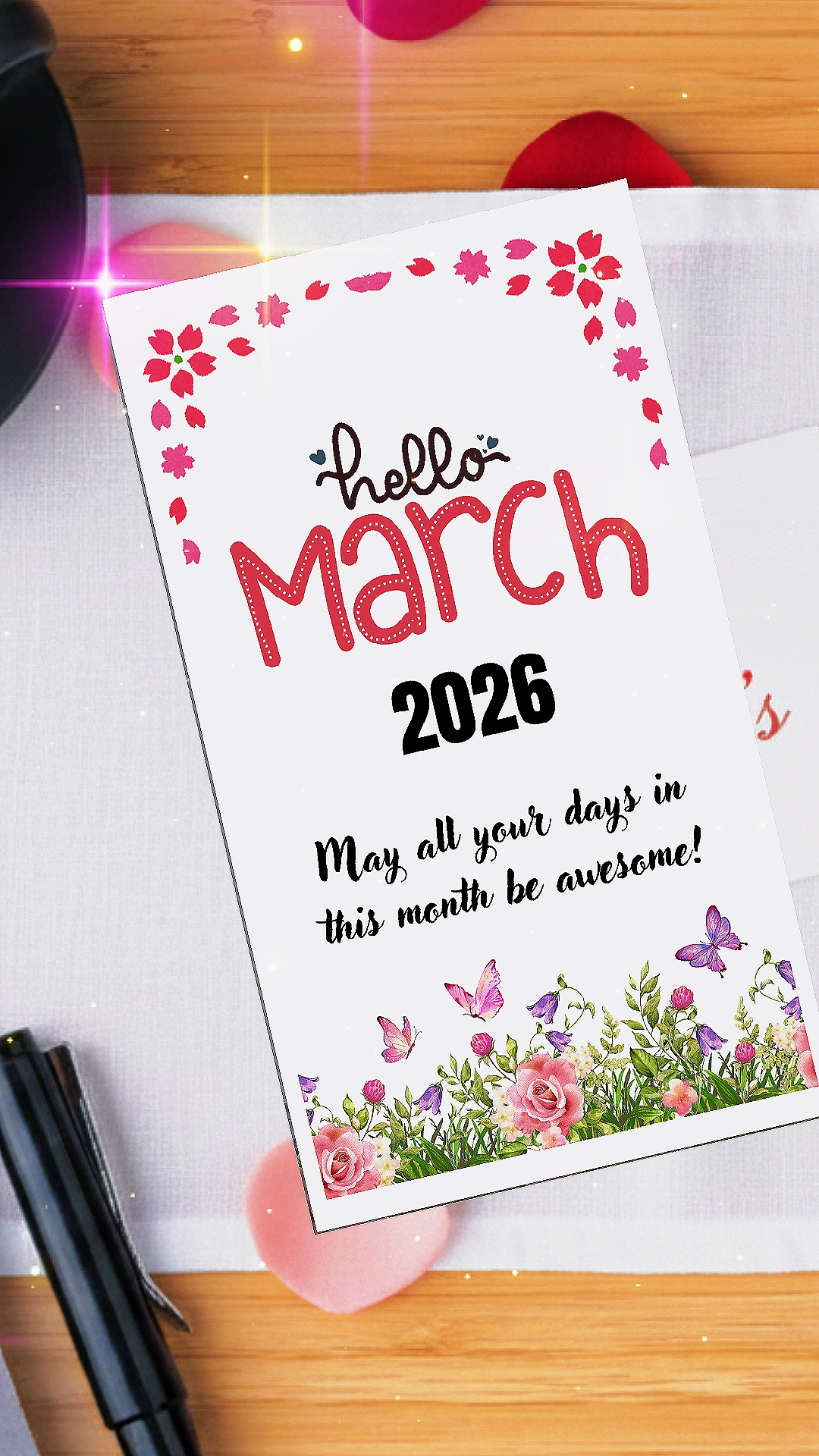 Selamat datang Maret 2026