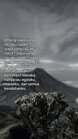 siapa yang tau?