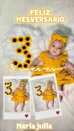 3 meses princesa 
