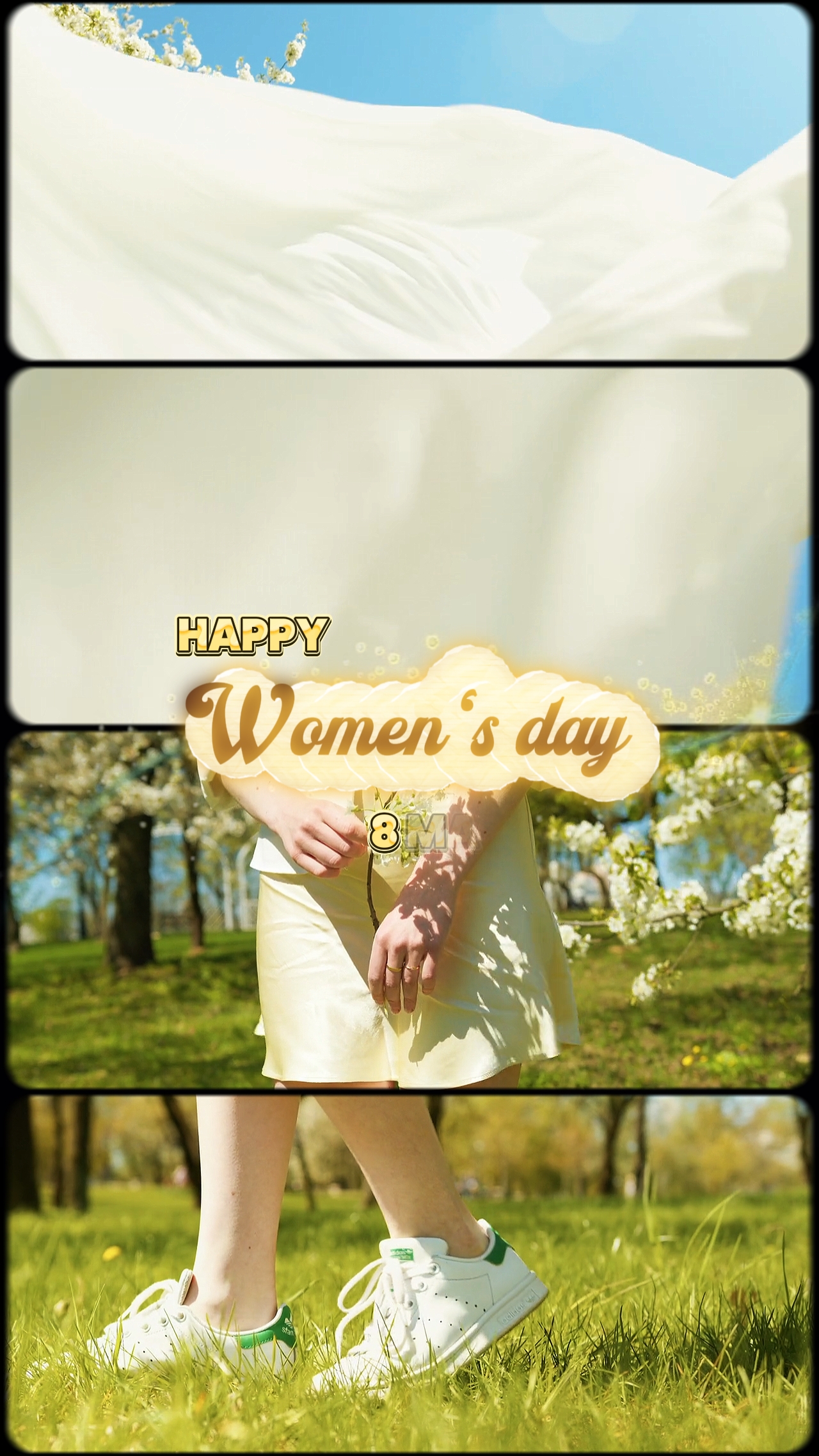Feliz dia da mulher 