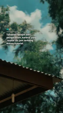 Tetaplah belajar dar