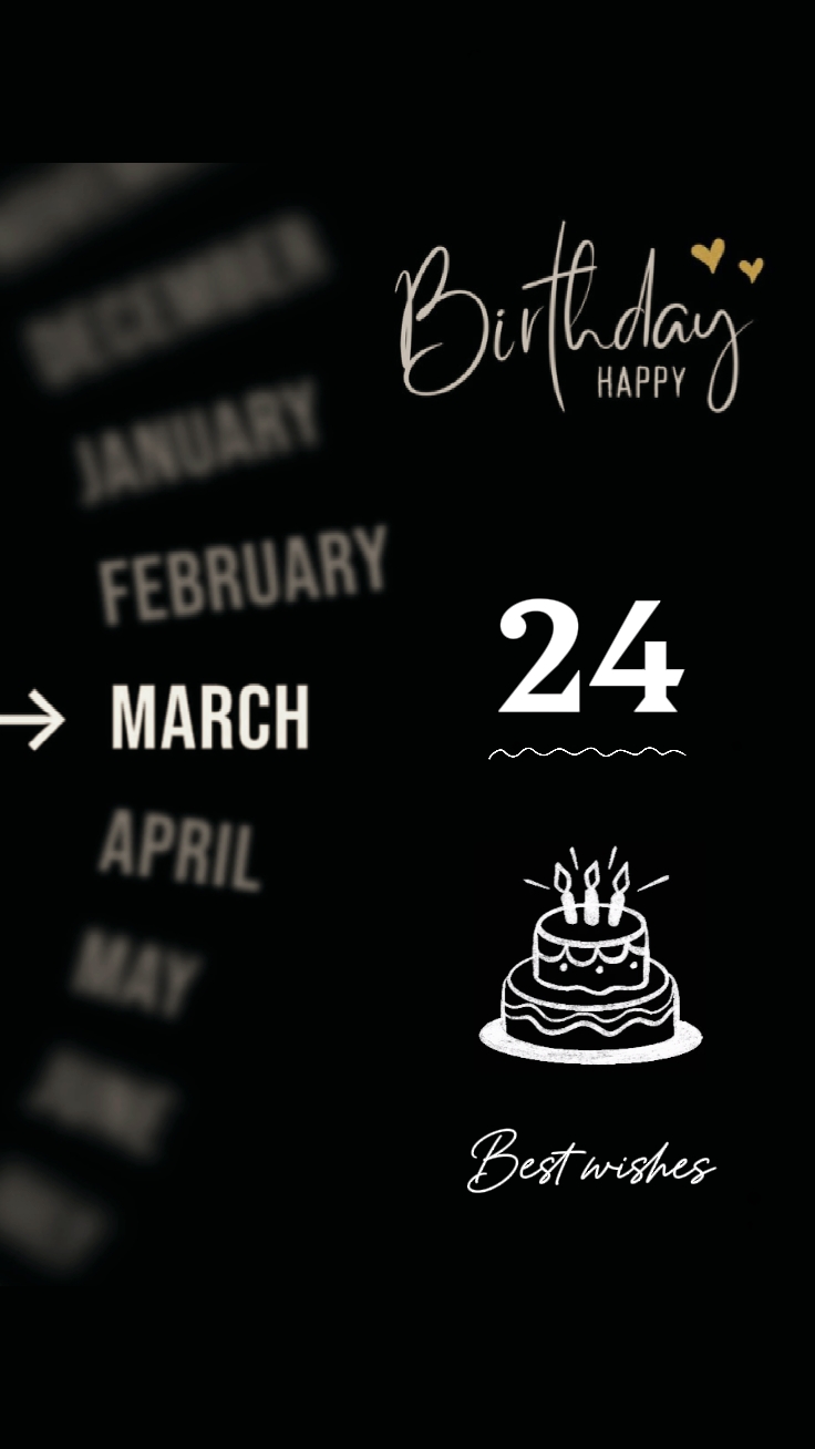 ANNIVERSAIRE DU 24 MARS