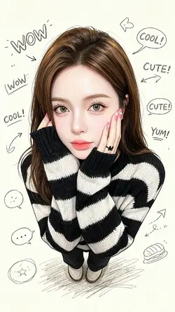 AI Cartoon sketch 
