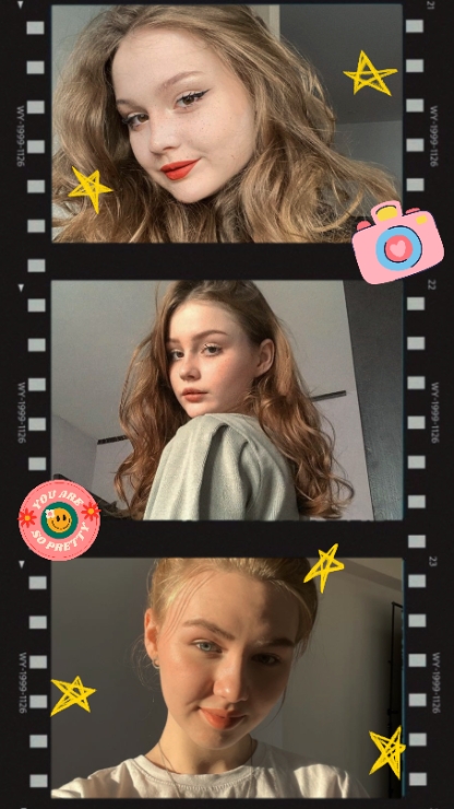 pretty selfie