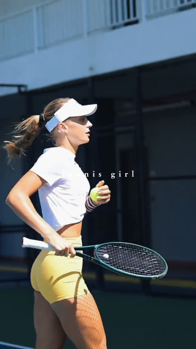 fille de tennis