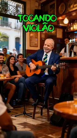 Tocando Violão