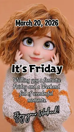 It's Friday