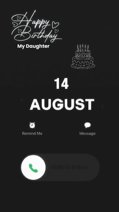 Feliz cumpleaños a mi hija 14