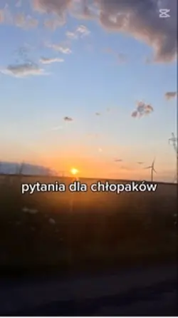 Pytania do chłopaków