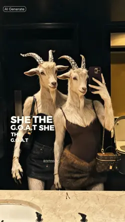 AI G.O.A.T trend