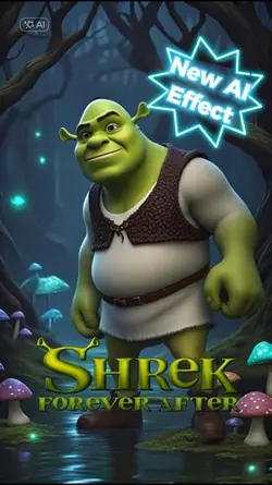Shrek AI effect