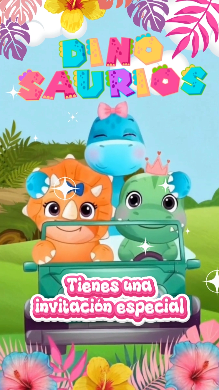 Dinossauros niña