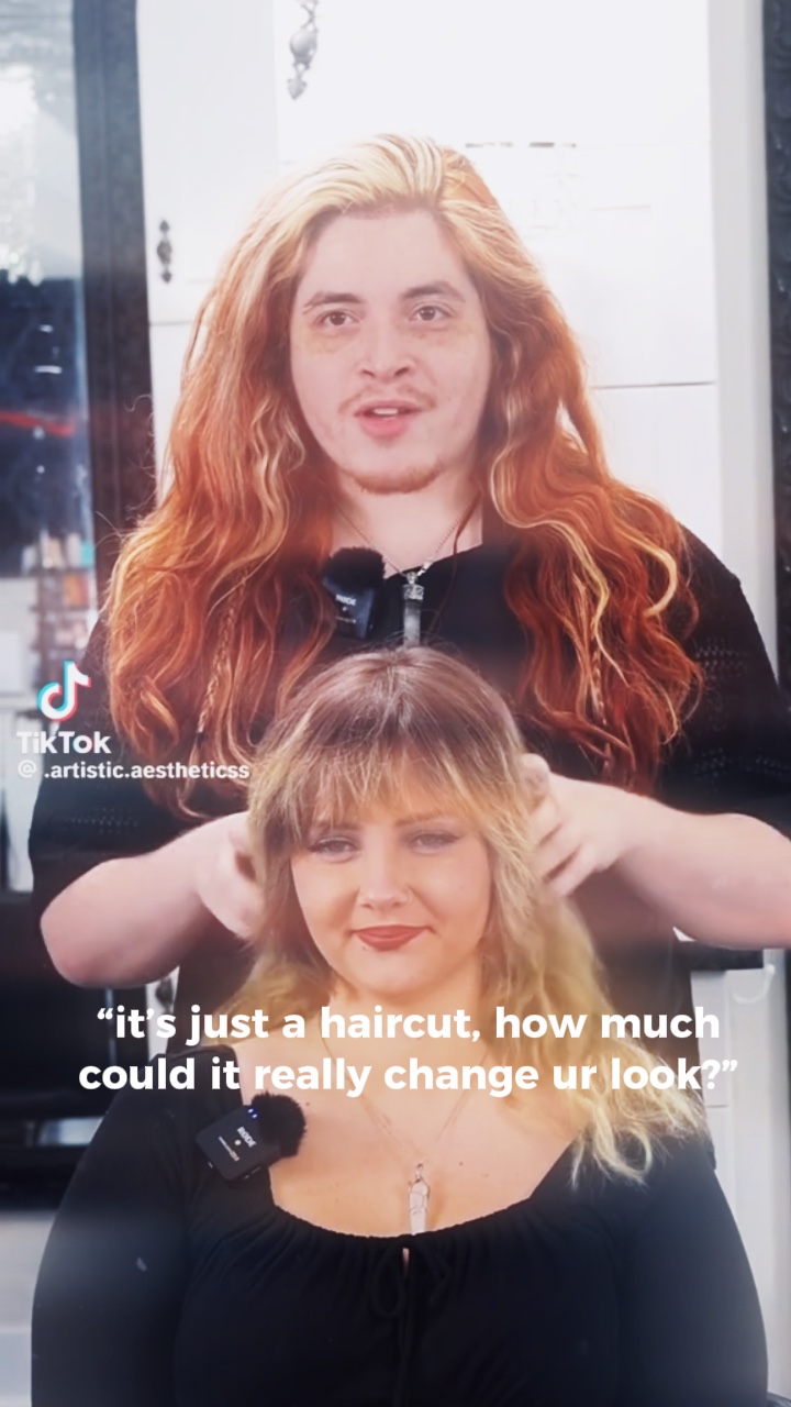 "Es SOLO un corte de pelo"