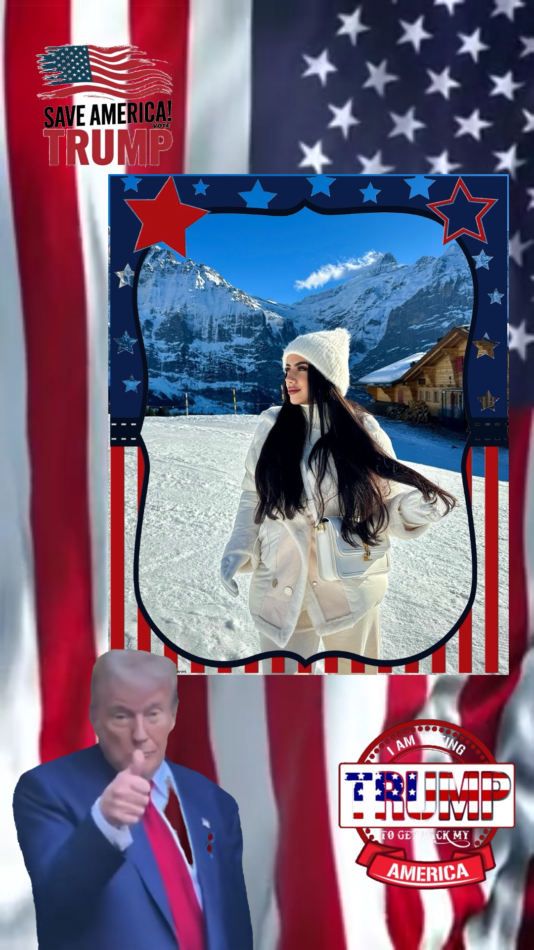 Saya memilih Trump 