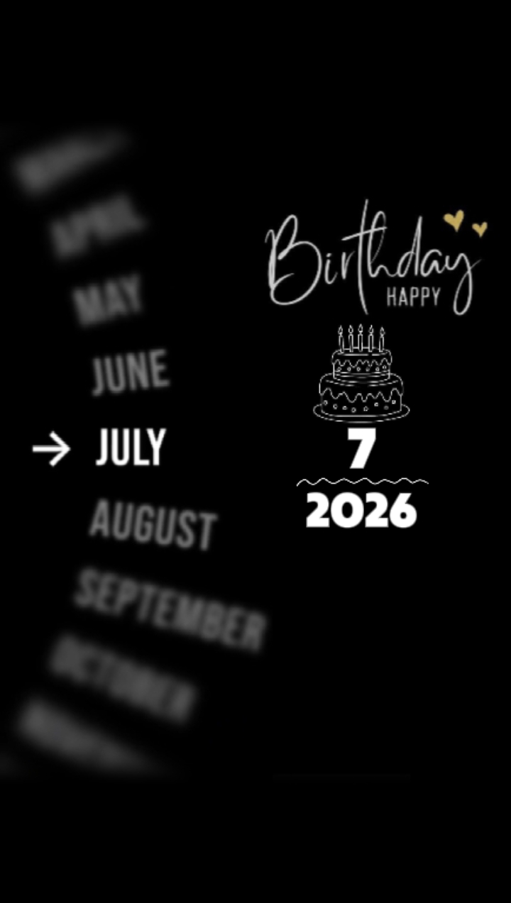ANIVERSÁRIO 7 DE JULHO 