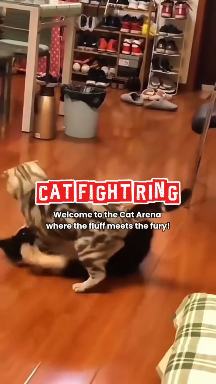 고양이 웃기다 