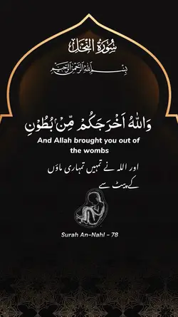 Surah An-Nahl - 78