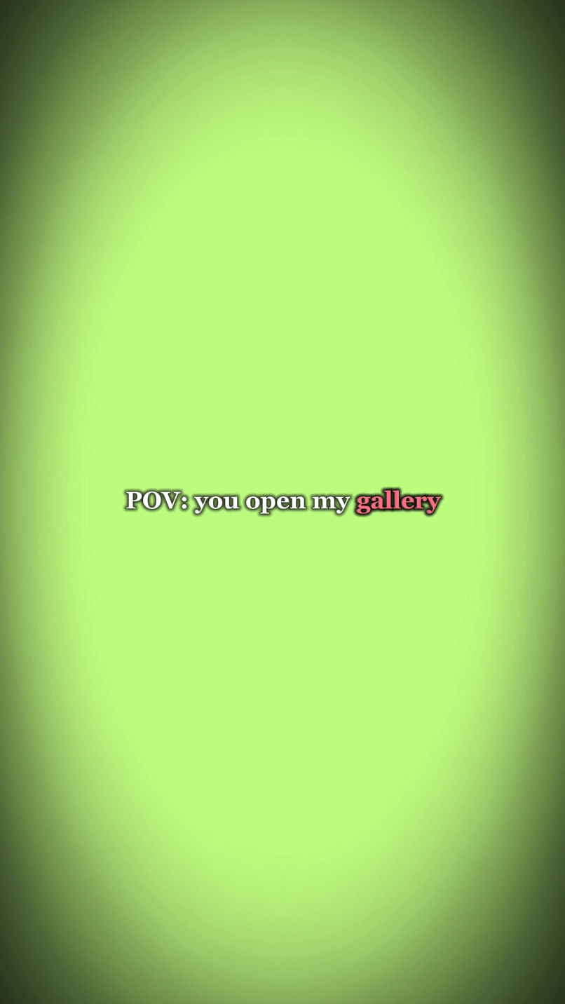 Tu ouvres ma galerie