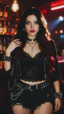 rocker red hair