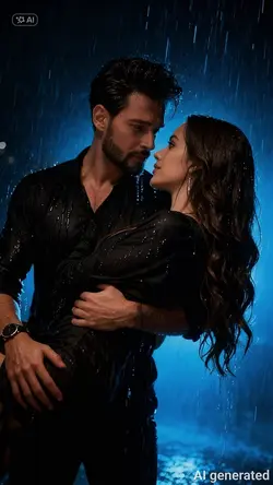 Rain photoshoot