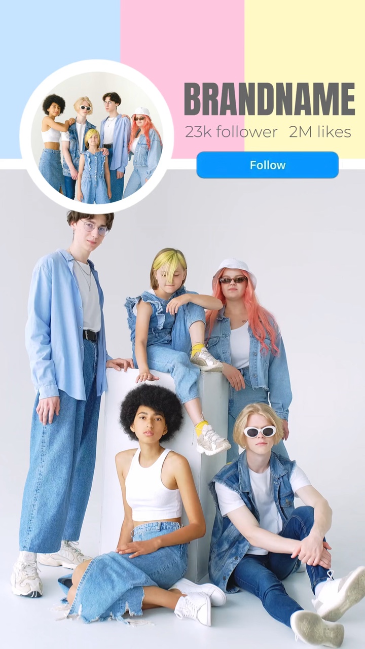 Nueva Colección de Ropa Pantalla de Productos Estilo TikTok