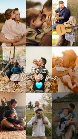 Feliz dia dos Pais 