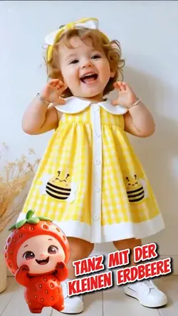 Niedlicher Babytanz