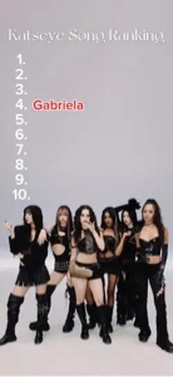 Katseye Song Ranking