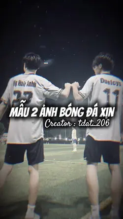 Mẫu 2 ảnh bóng đá