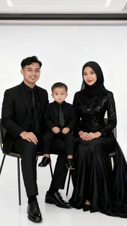 Foto studio keluarga