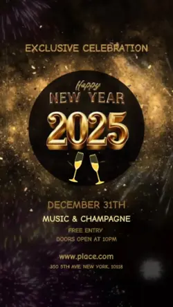 New Year Invitation