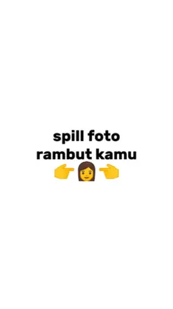 spil foto rambut