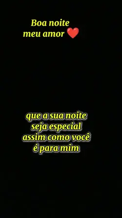 boa noite meu amor