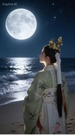🌕に帰る天女