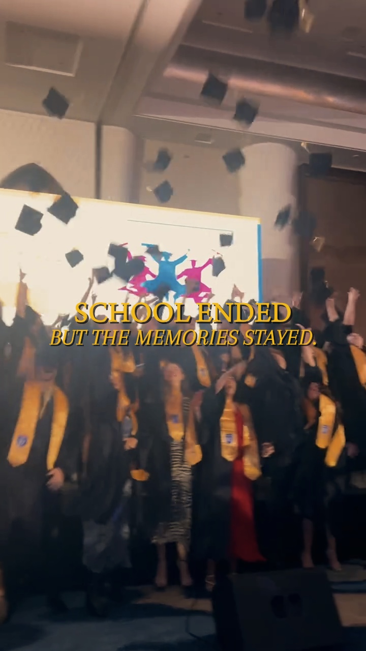 La escuela ha terminado.