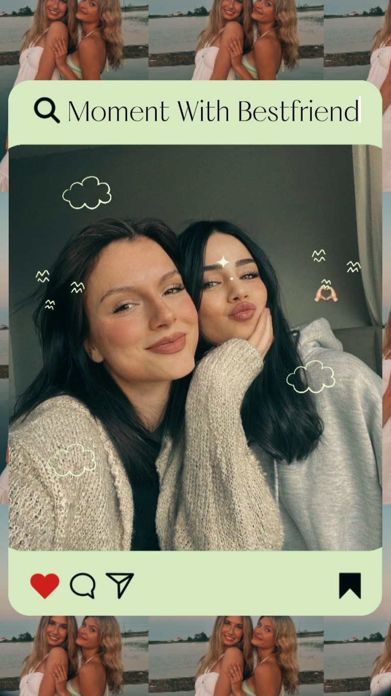 Moment mit Bestie