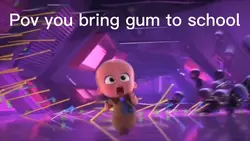School gum meme