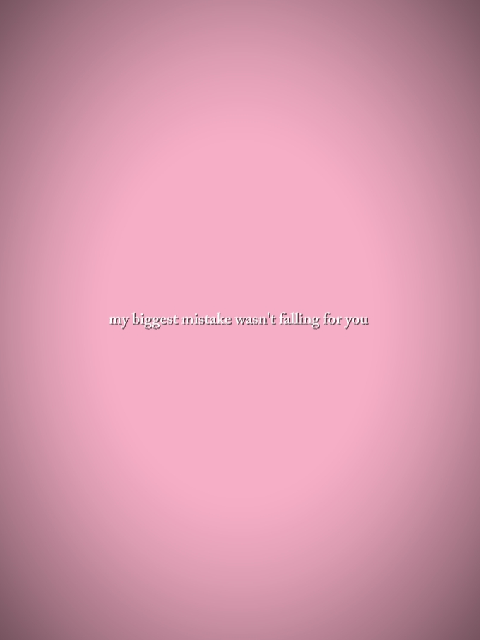 my biggest mistake 