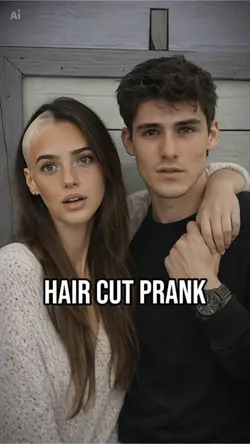 Hair cut prank