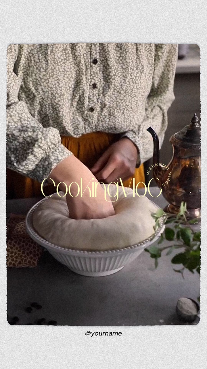 Cooking daily vlog
