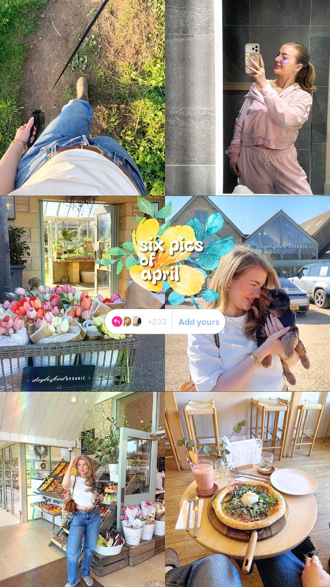 6 pics of april