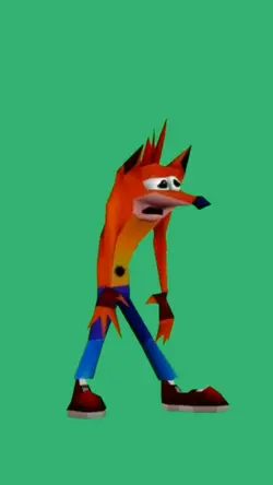crash bandicoot woah