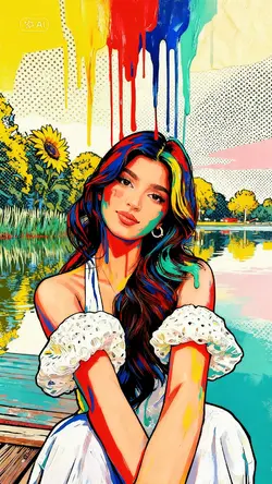 Pop art AI